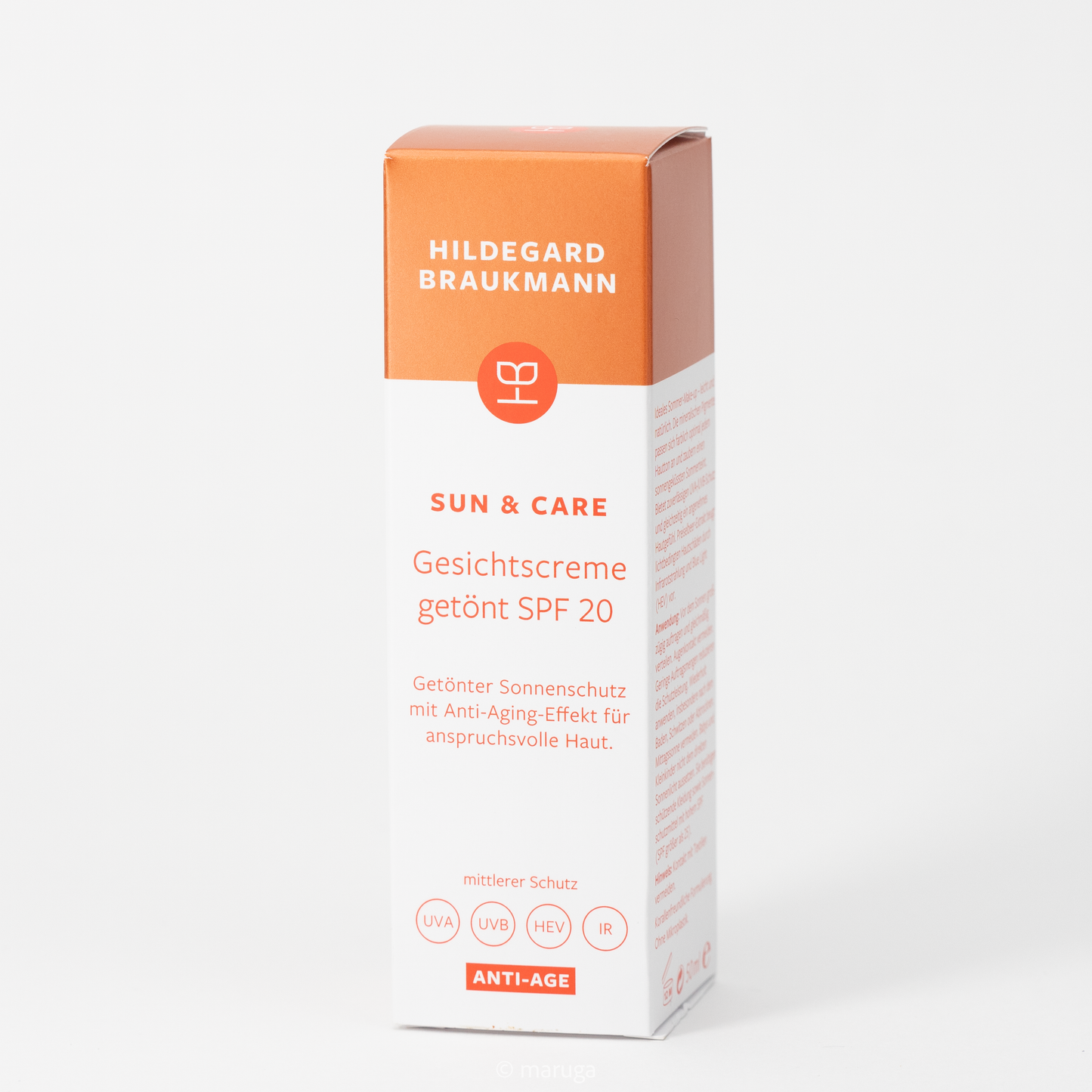 ANTI-AGE GESICHTCREME GETÖNT SPF 20